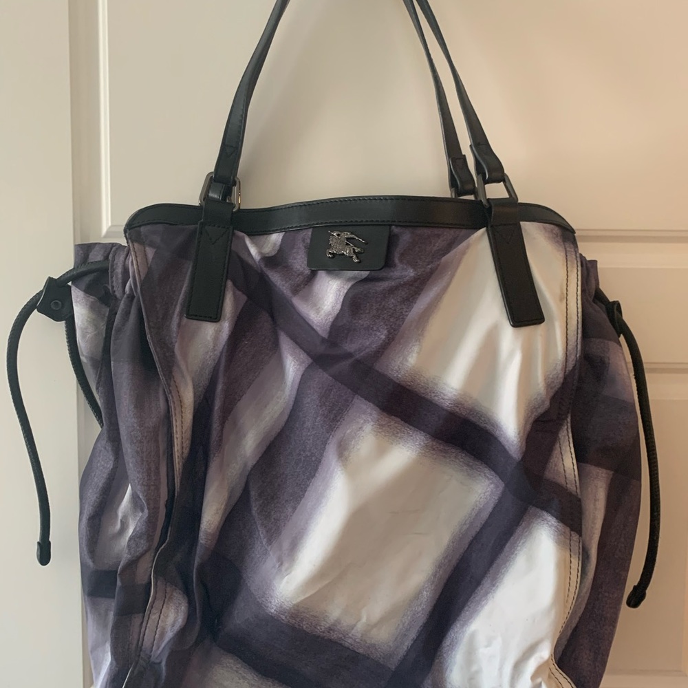 Burberry nylon tote - used